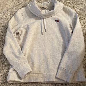 Tommy Hilfiger Sport gray cowl neck pullover